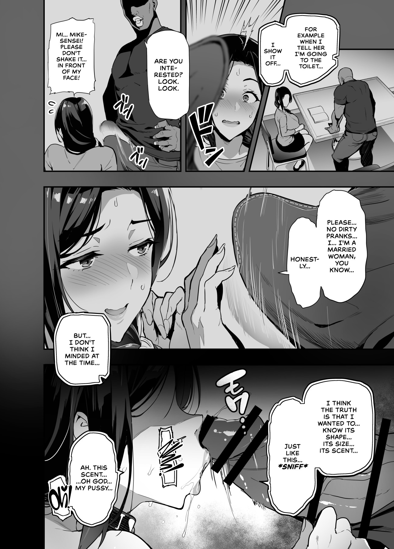 Hentai Manga Comic-A Weeping Cherry That's Blooming Black Ch .1-Read-37